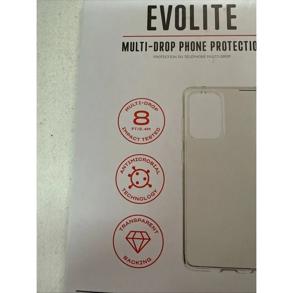 Clear Tech 21 Evolite Samsung Galaxy A52 5G‎ Case, Christmas, Birthday